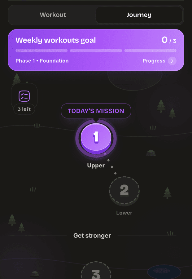 Screenshot of the Kovo app