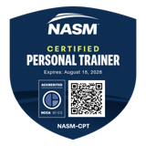 NASM Certified Personal Trainer NASM Certified Personal Trainer