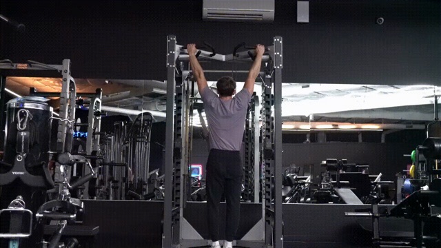Illustration of the Resistance Band Assisted Pull-up