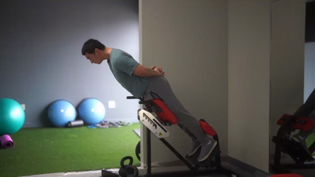 Illustration of the Back Extension Hold