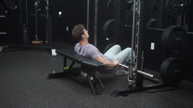 Illustration of the Smith Machine Hip Thrust