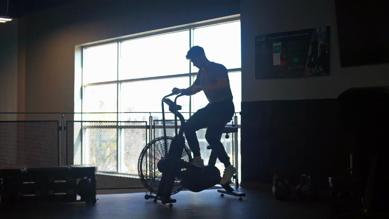 Animated demonstration of the Assault Bike