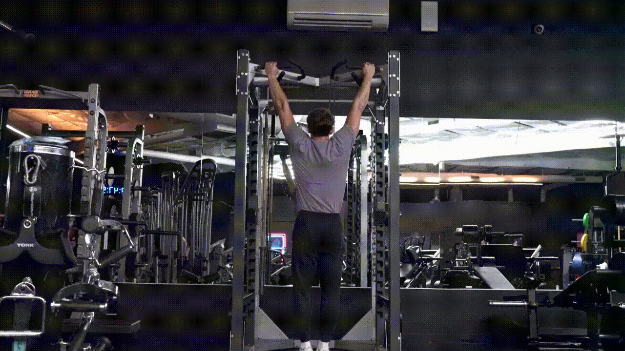 Animated demonstration of the Resistance Band Assisted Pull-up
