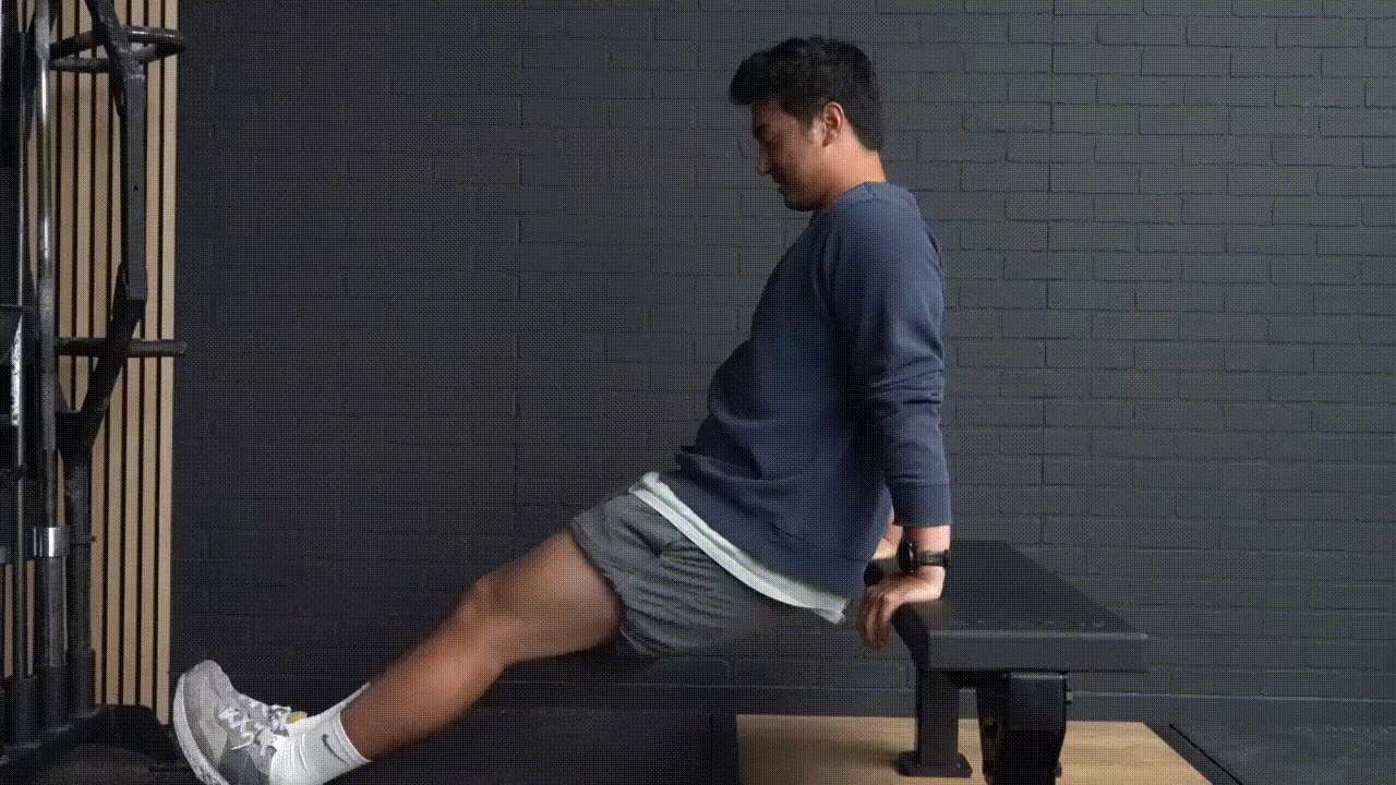 Animated demonstration of the Bench Dip
