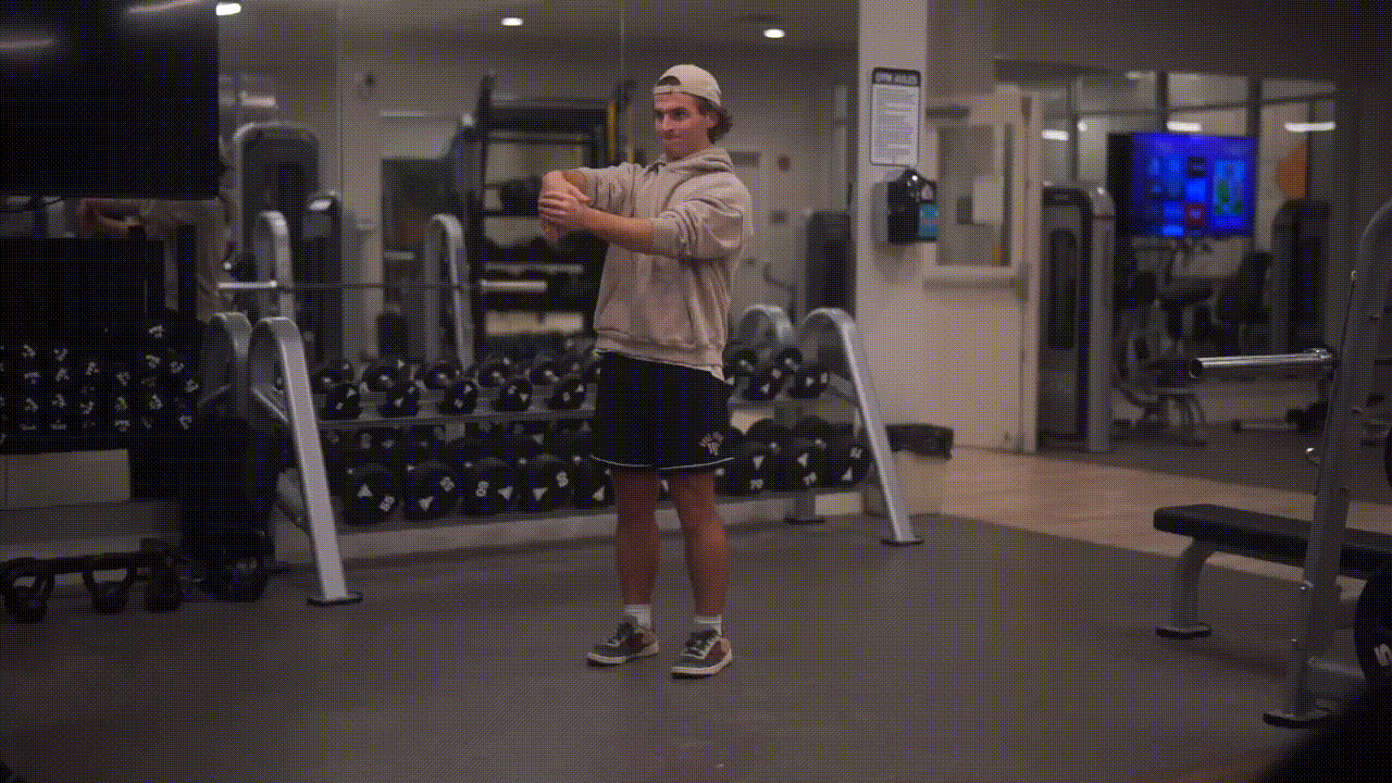 Animated demonstration of the Forearm Extensor Stretch