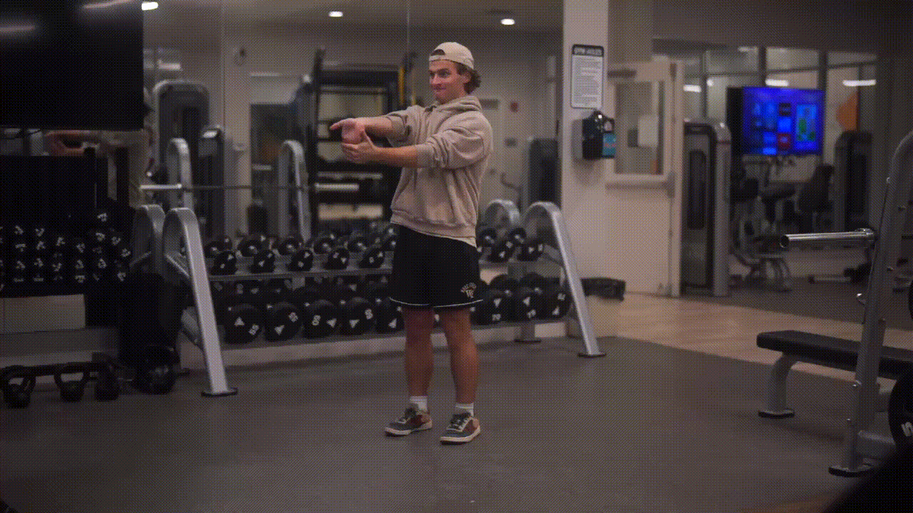 Animated demonstration of the Forearm Flexor Stretch