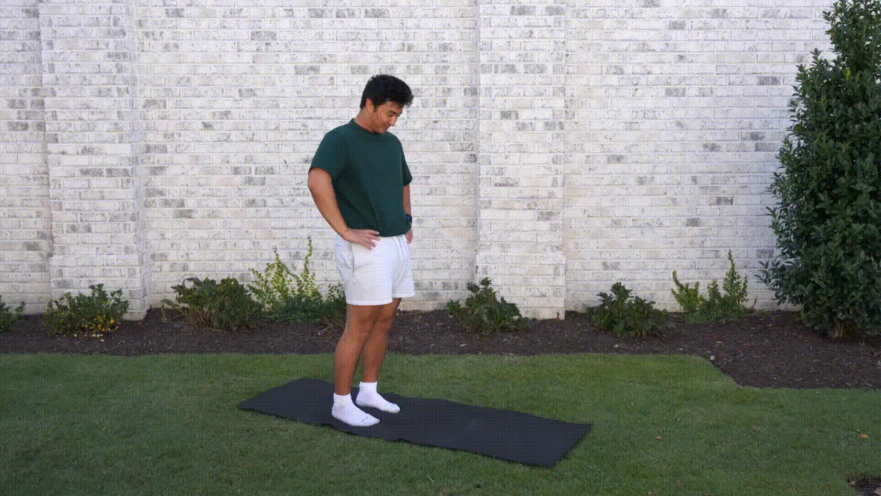 Animated demonstration of the Hip Circles