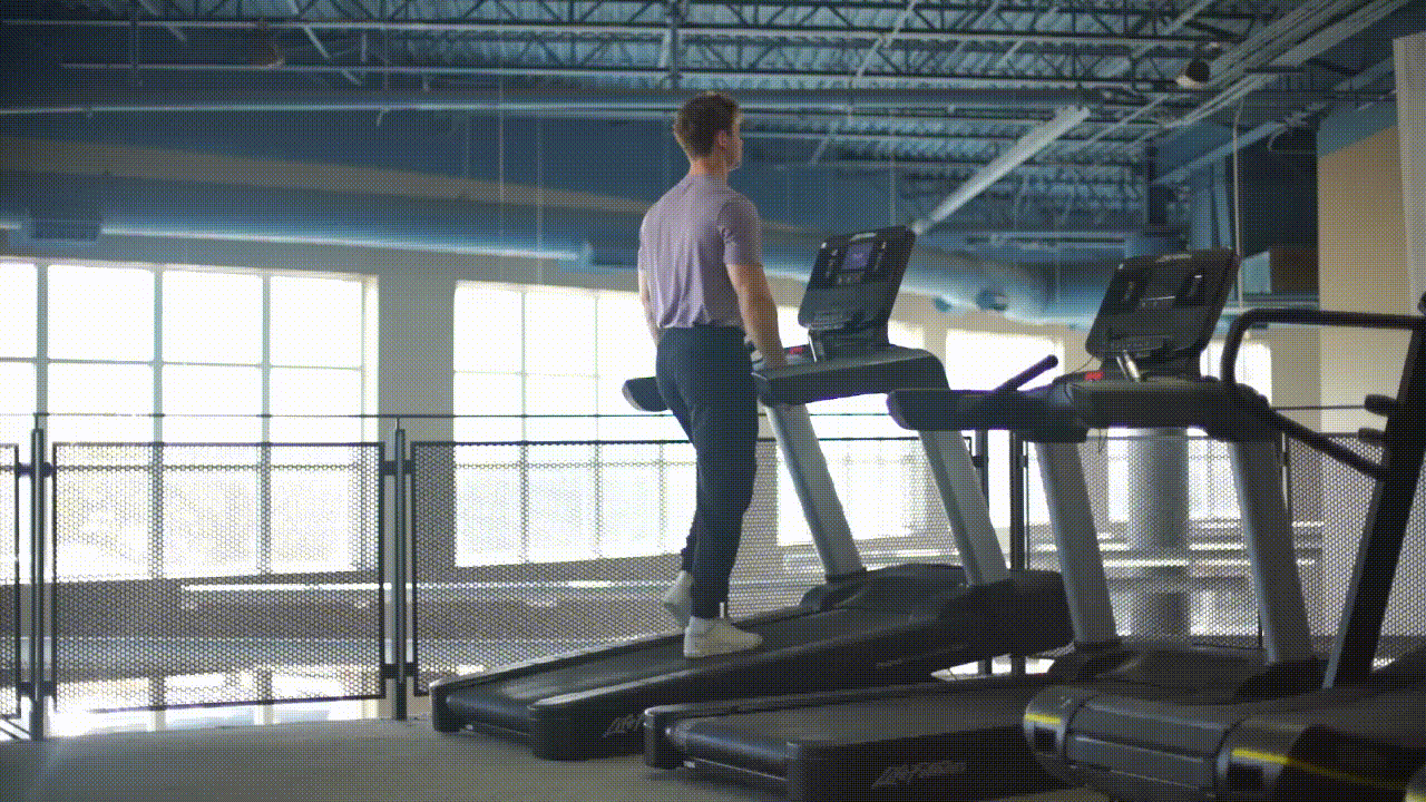 Animated demonstration of the Incline Walk