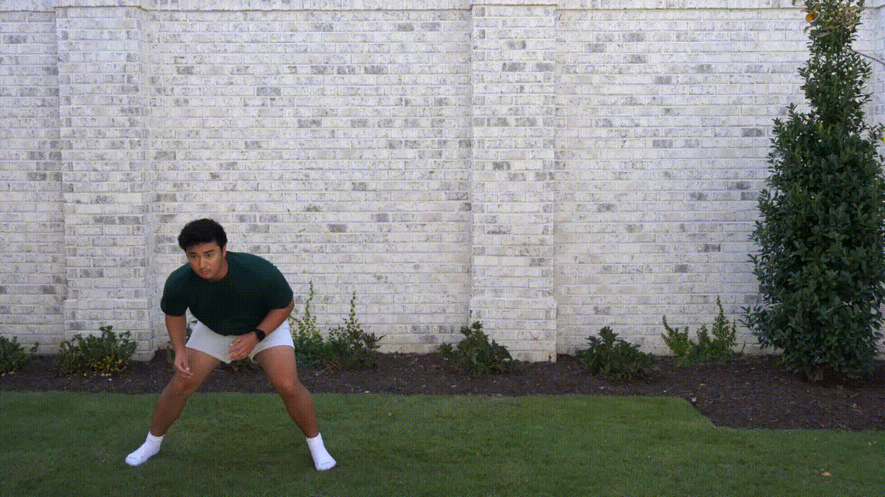 Animated demonstration of the Lateral Shuffles