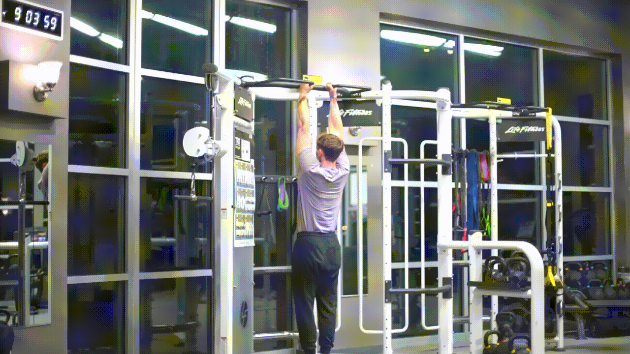 Animated demonstration of the Neutral Grip Pull-up