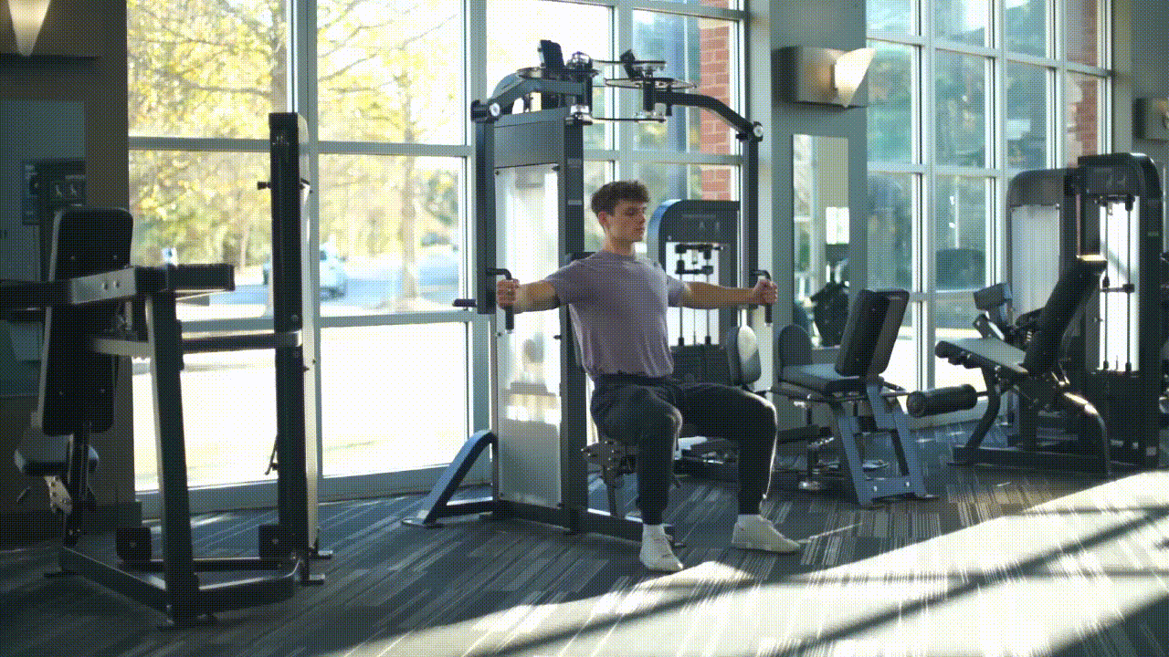 Animated demonstration of the Machine Chest Flyes