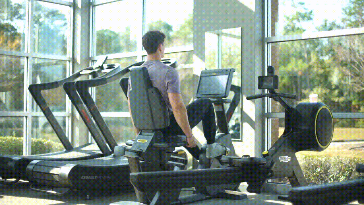 Animated demonstration of the Seated Elliptical