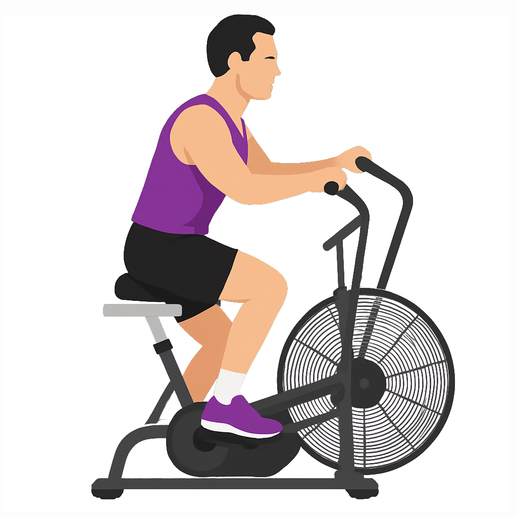 Illustration of the Airdyne Bike