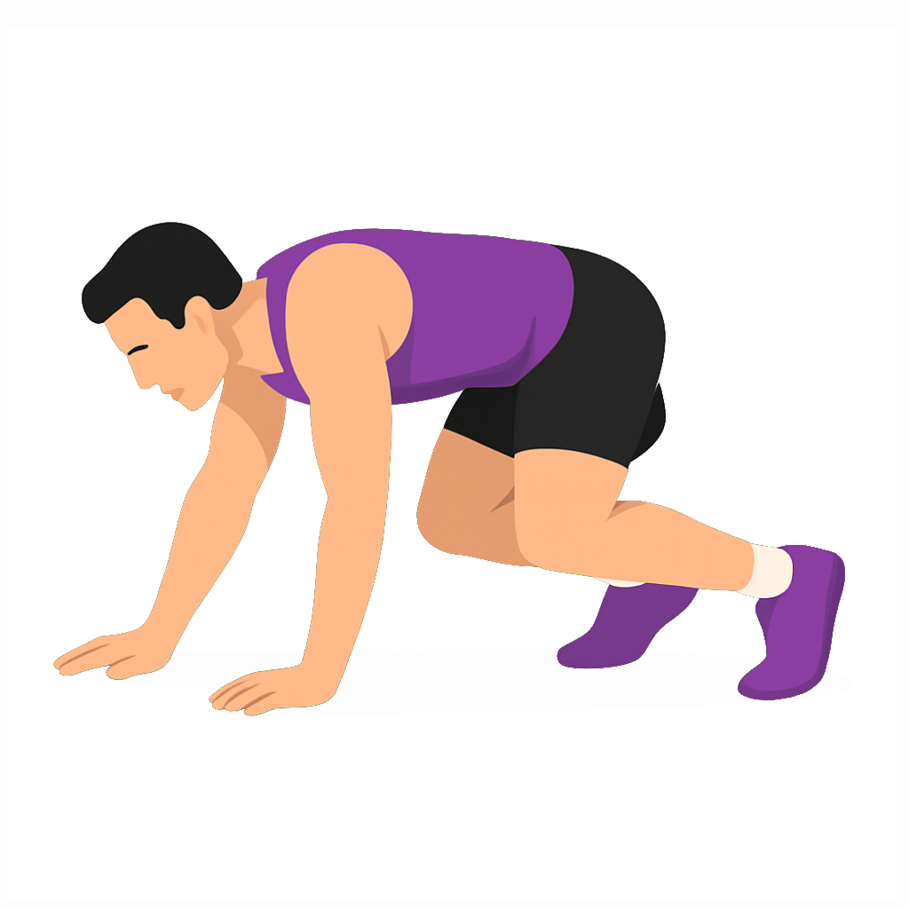 Illustration of the Bear Crawl