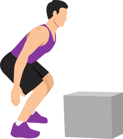 Illustration of the Box Jumps