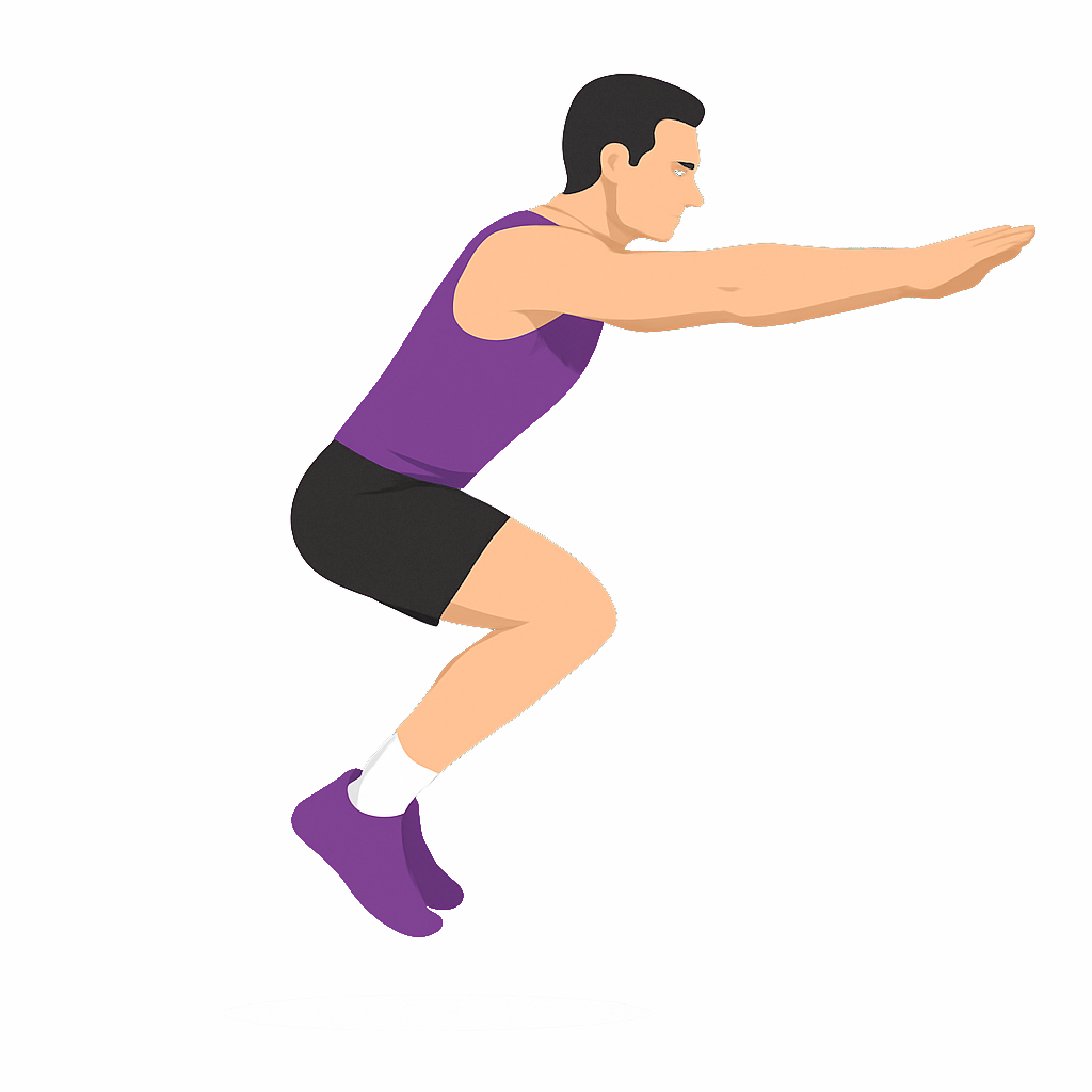 Illustration of the Broad Jump