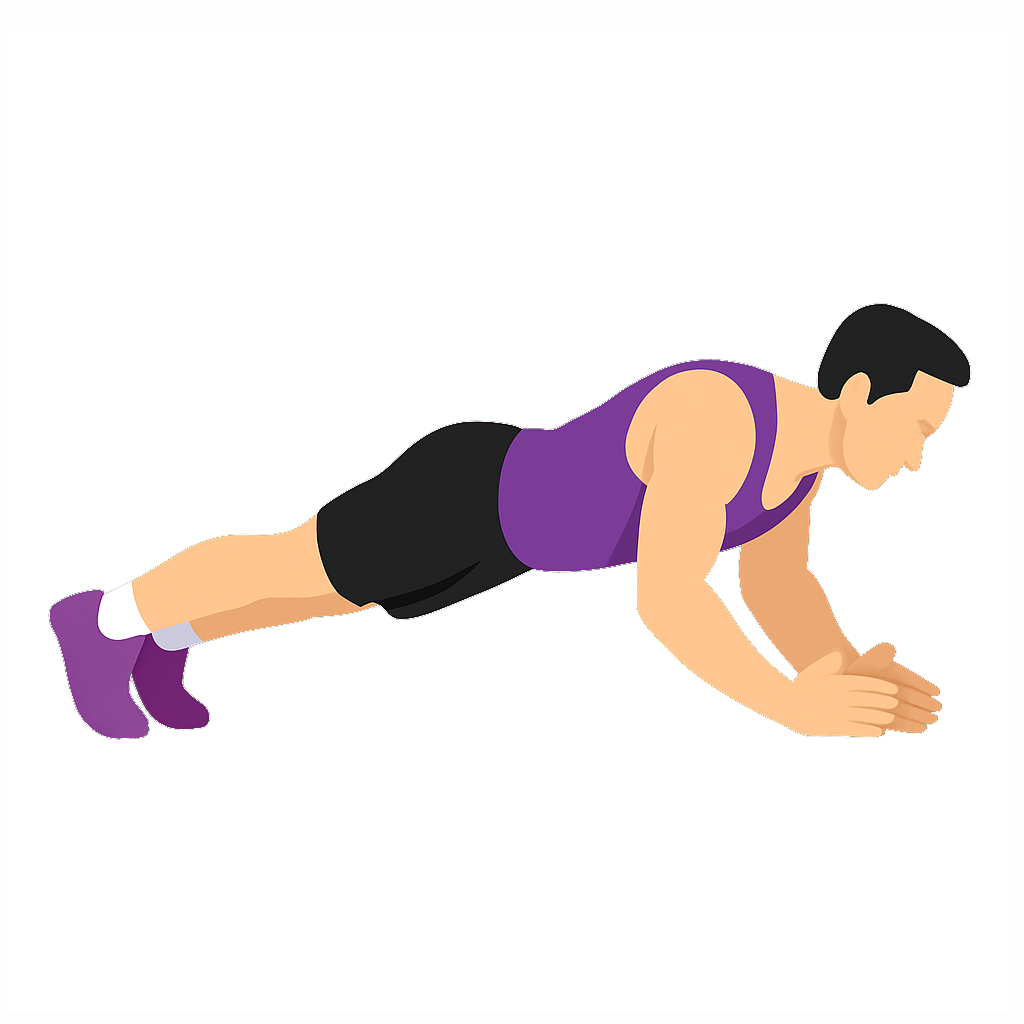 Illustration of the Clap Push-up