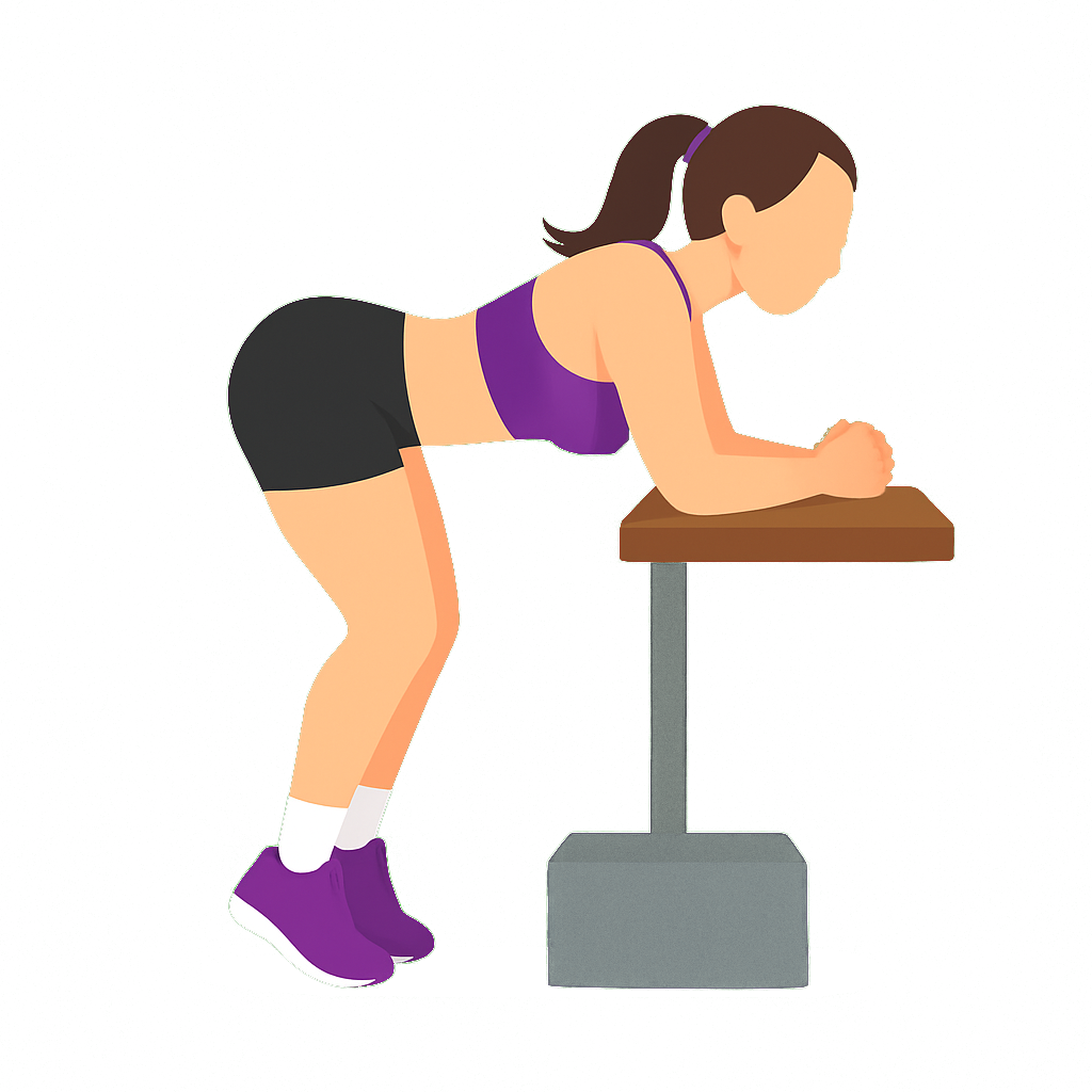 Illustration of the Platform Donkey Calf Raise