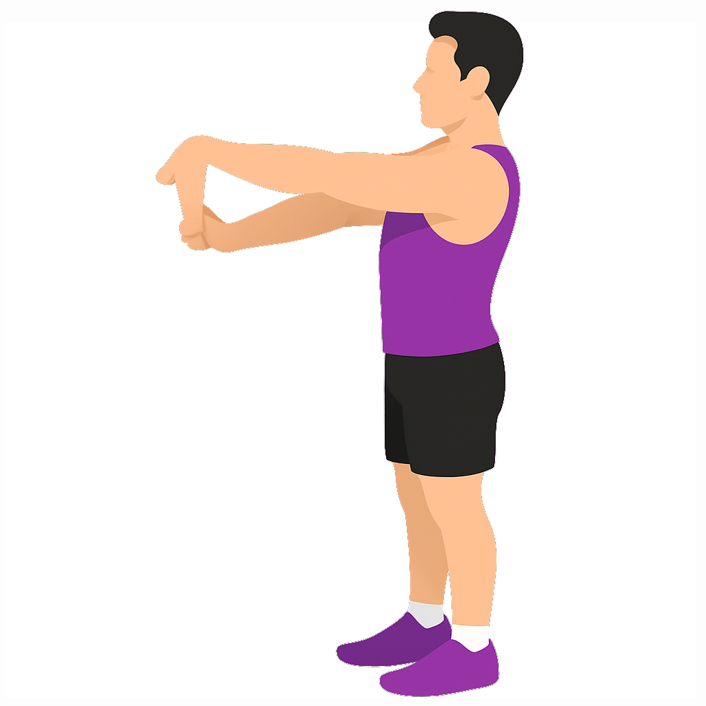 Illustration of the Forearm Flexor Stretch