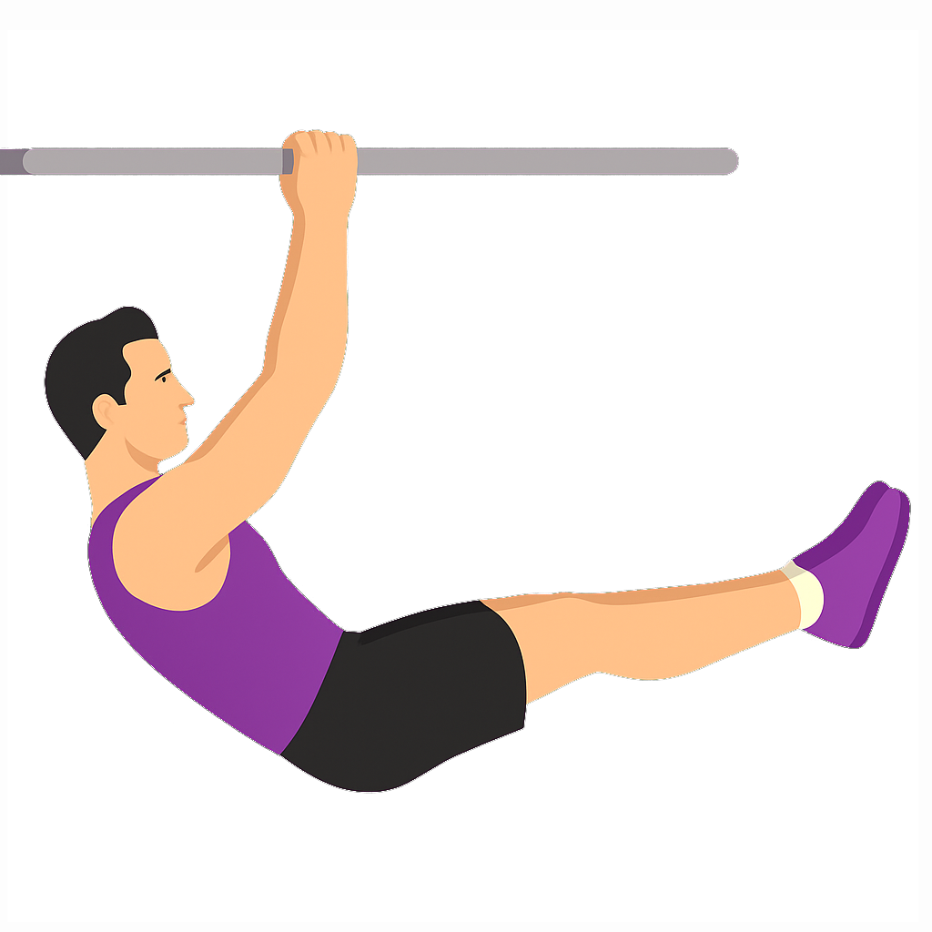 Illustration of the Front Lever
