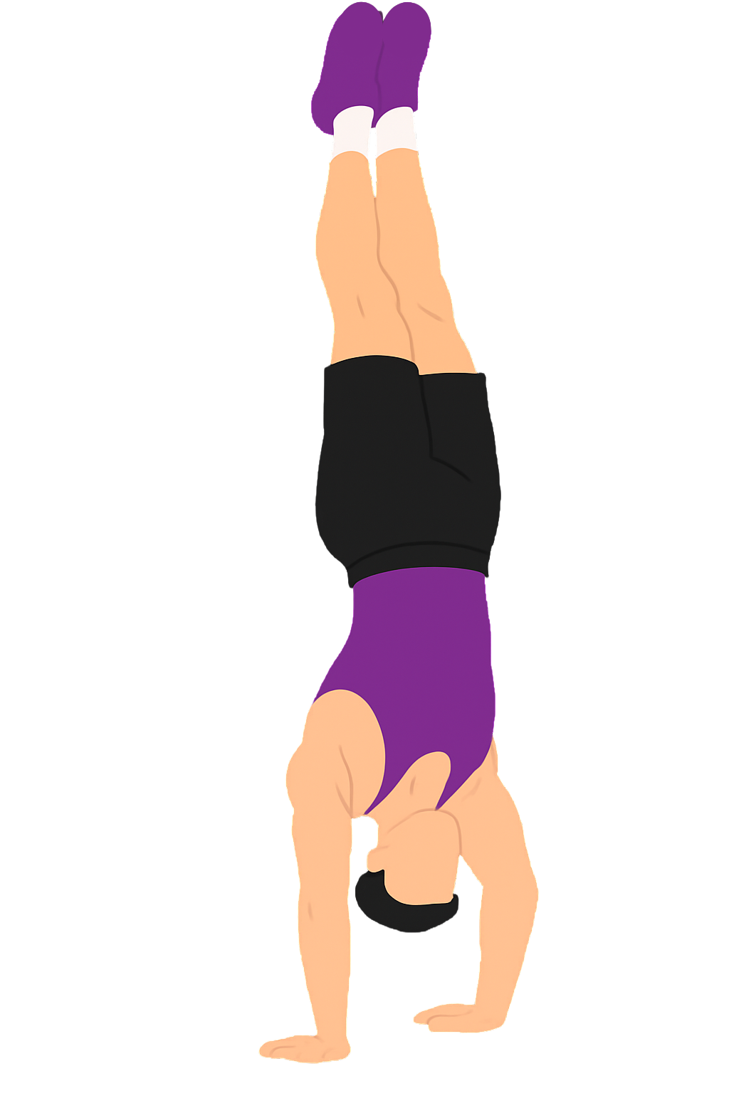 Illustration of the Handstand Push-up