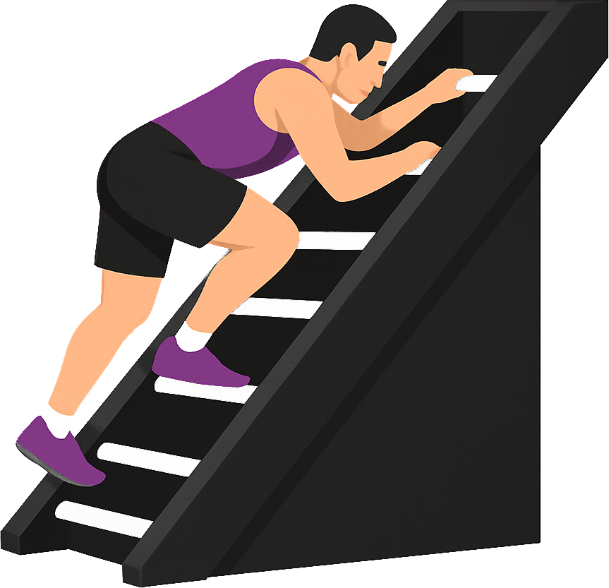 Illustration of the Jacobs Ladder
