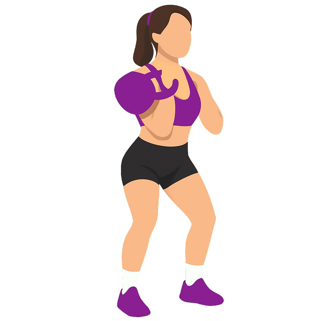 Illustration of the Kettlebell Clean