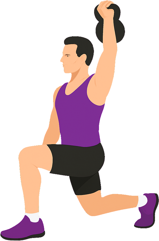 Illustration of the Lunge Press
