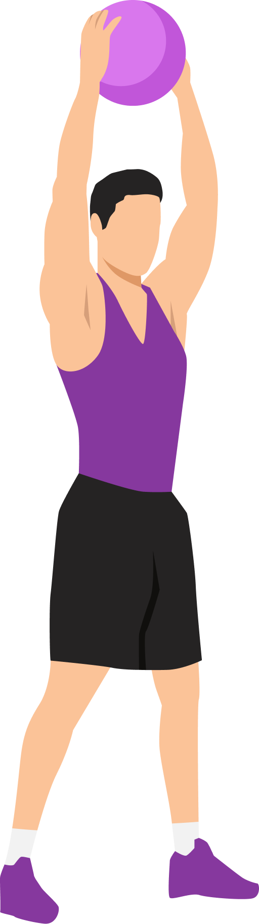 Illustration of the Medicine Ball Slams