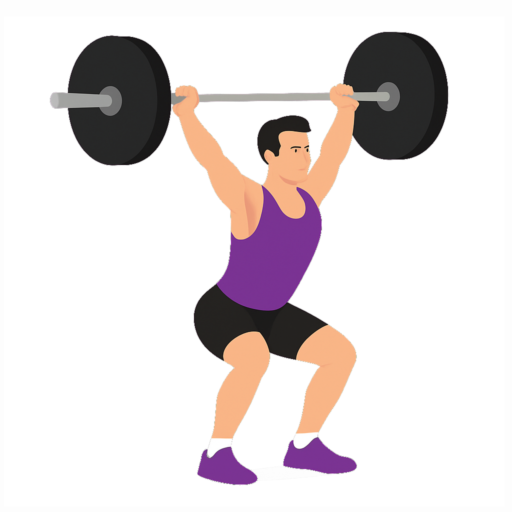 Illustration of the Muscle Snatch