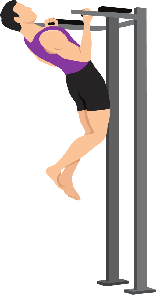 Illustration of the Neutral Grip Pull-up