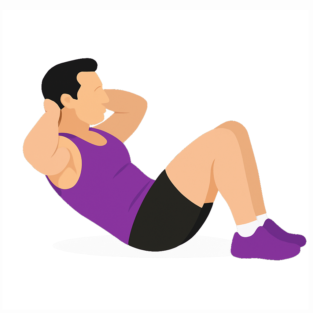 Illustration of the Oblique Crunch