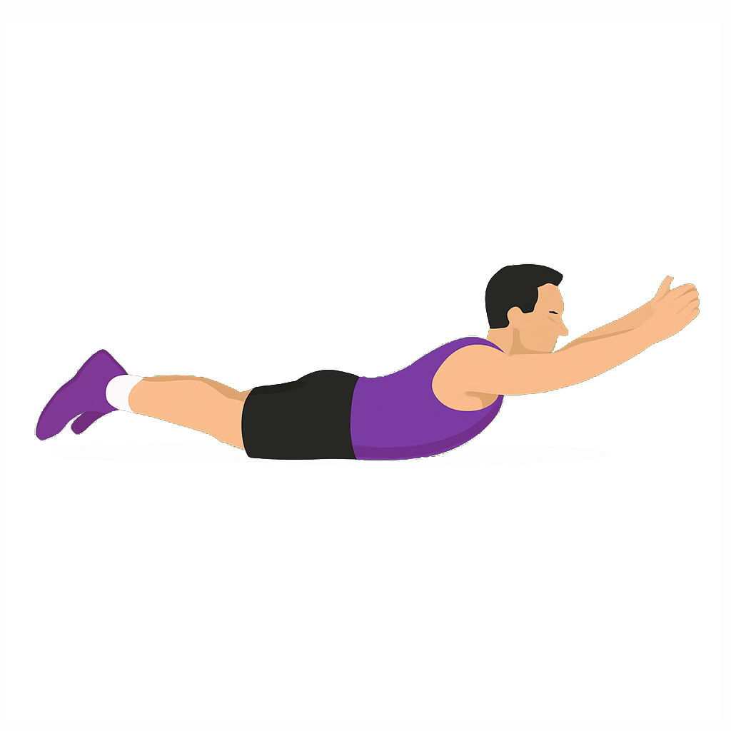 Illustration of the Prone I Raise