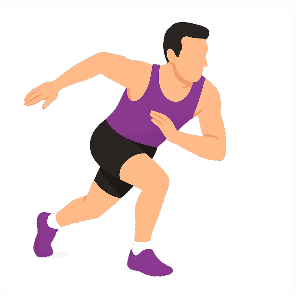 Illustration of the Speed Skater