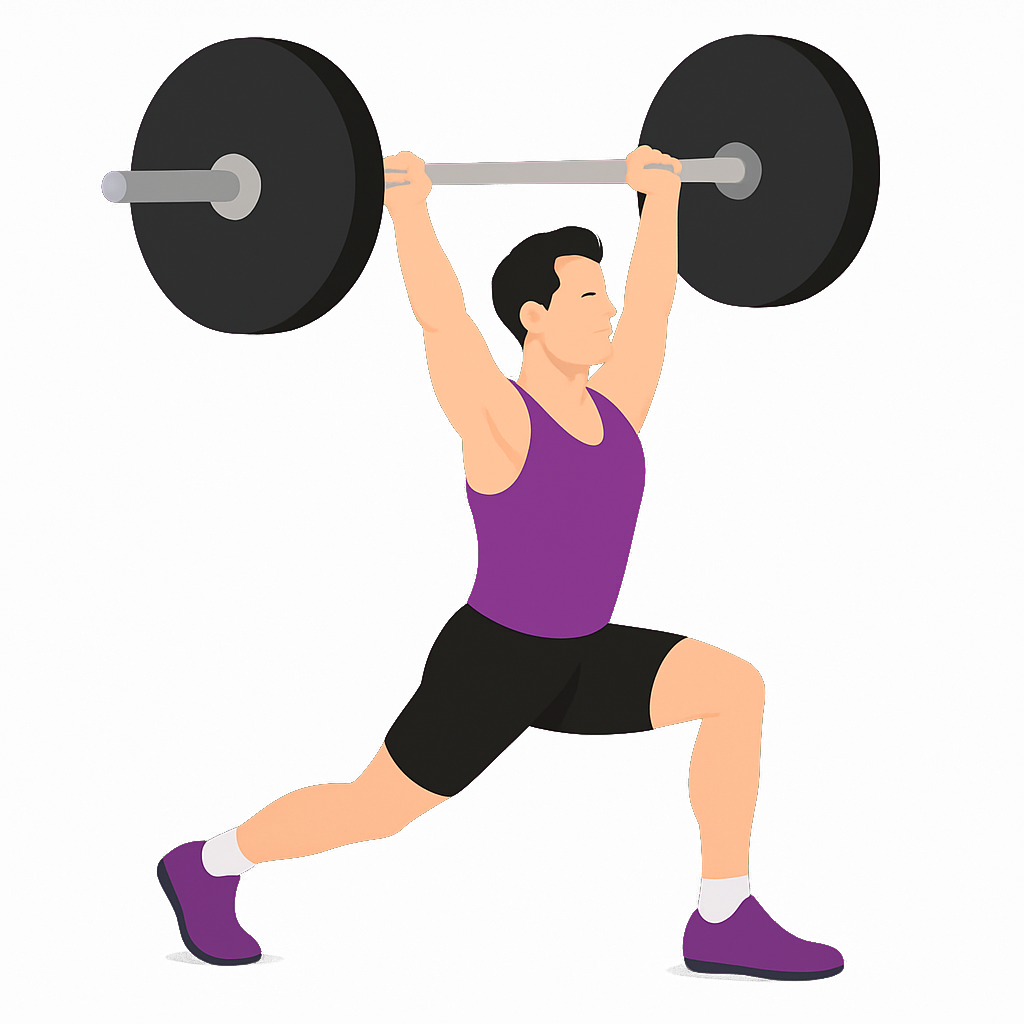 Illustration of the Split Jerk