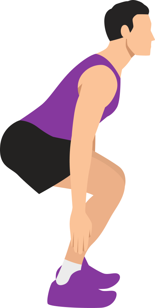Illustration of the Squat Jumps