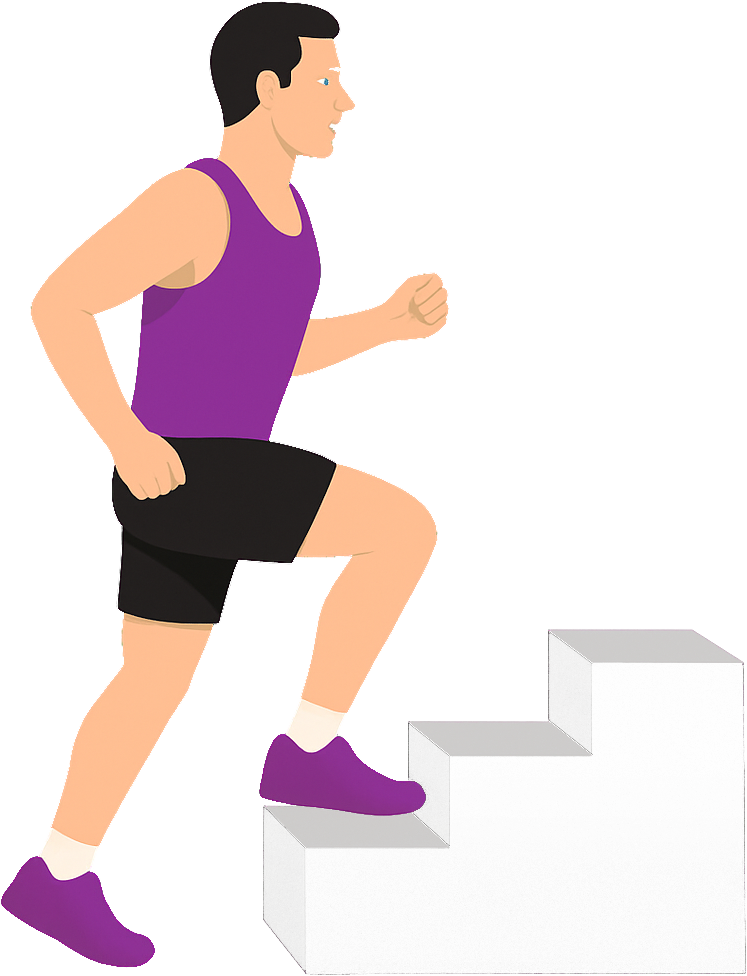 Illustration of the Stair Climbing