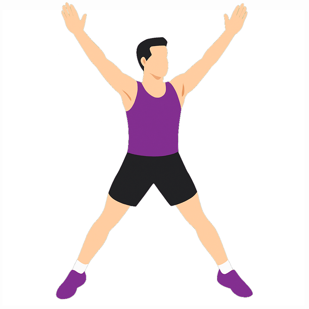Illustration of the Star Jump