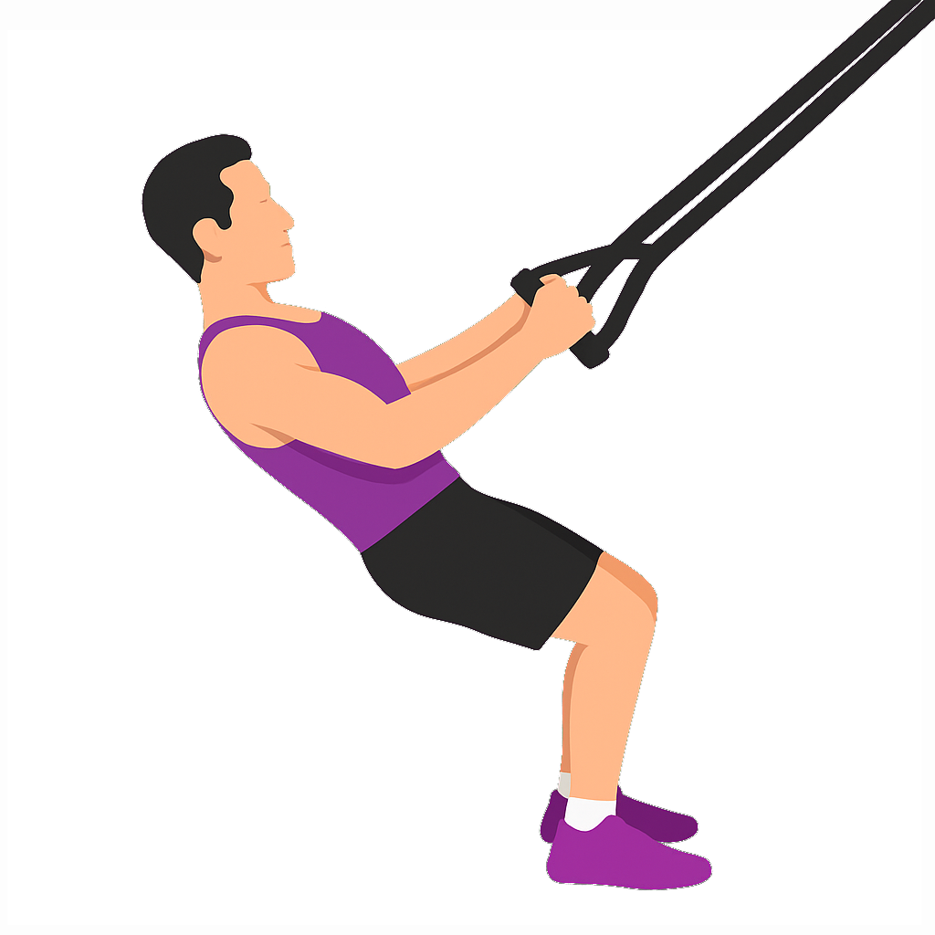 Illustration of the TRX Row