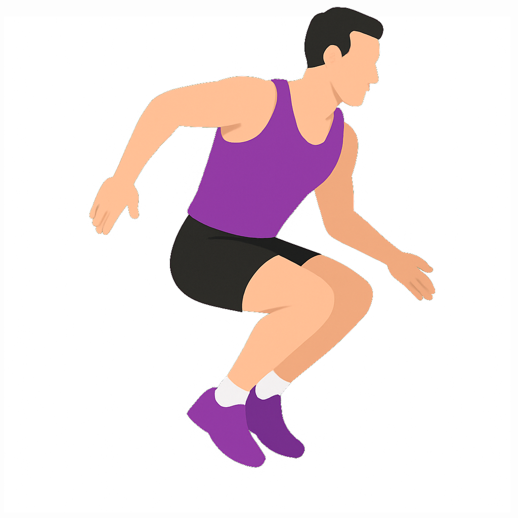 Illustration of the Tuck Jump with Twist