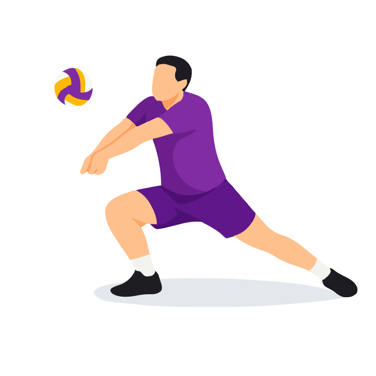Illustration of the Volleyball